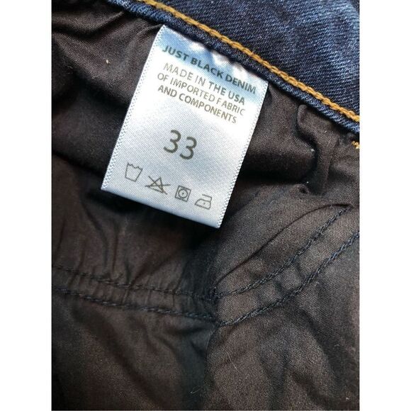 Black Label high rise medium wash frayed hem jeans - Picture 9 of 10